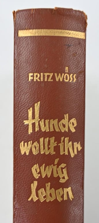 German Roman Book: Hunde, wollt ihr ewig leben?