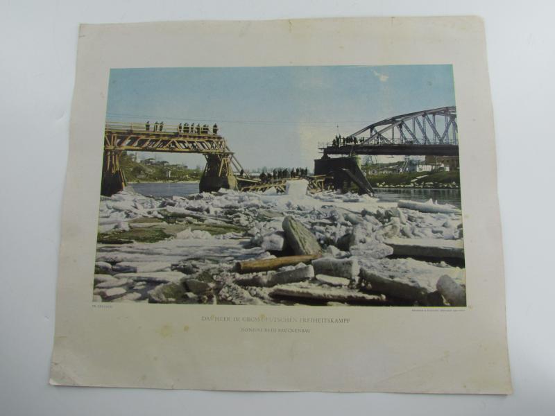 German.Printed Photo,”Das Heer Im Grossdeutschen Freiheitskampf