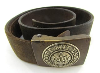 WW1 Prussian EM/NCO's Belt & Buckle