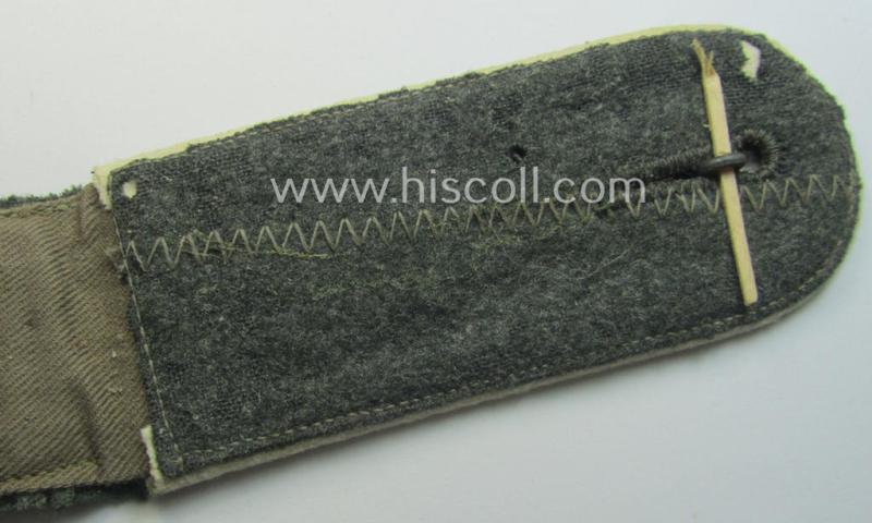 Single, early-period- (ie. I deem 'Reichswehr'-era), WH (Heeres) 'cyphered' EM-type shoulderstrap: 'Soldat des Infanterie-Rgts. 20'