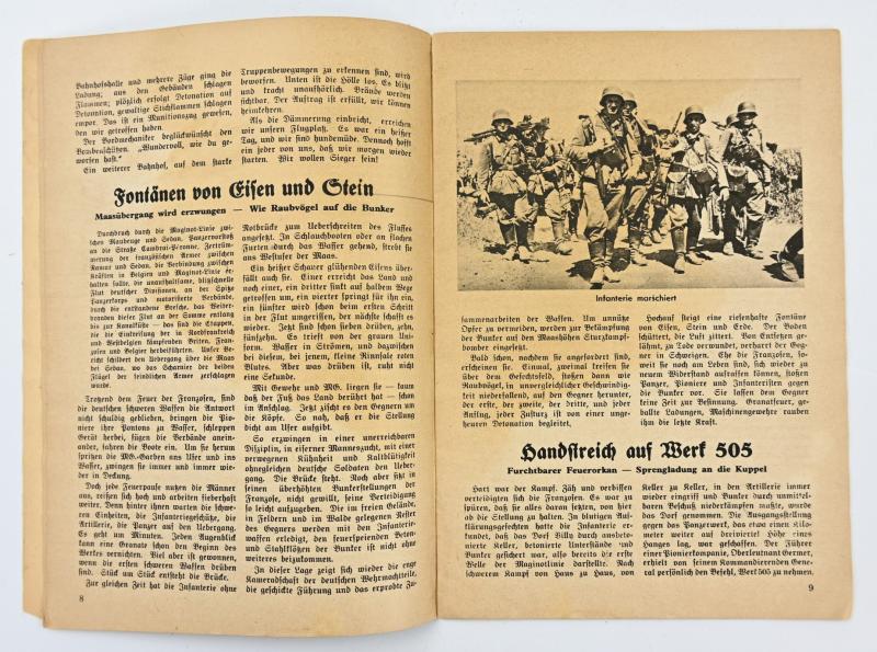 German Magazine 'Stürm vor Englands Toren'