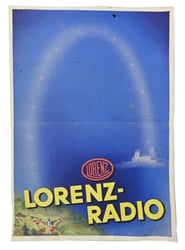 German Third Reich Period Radio Flyer 'Lorenz'