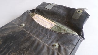 Gasplane mit Tasche / Gascape with pouch