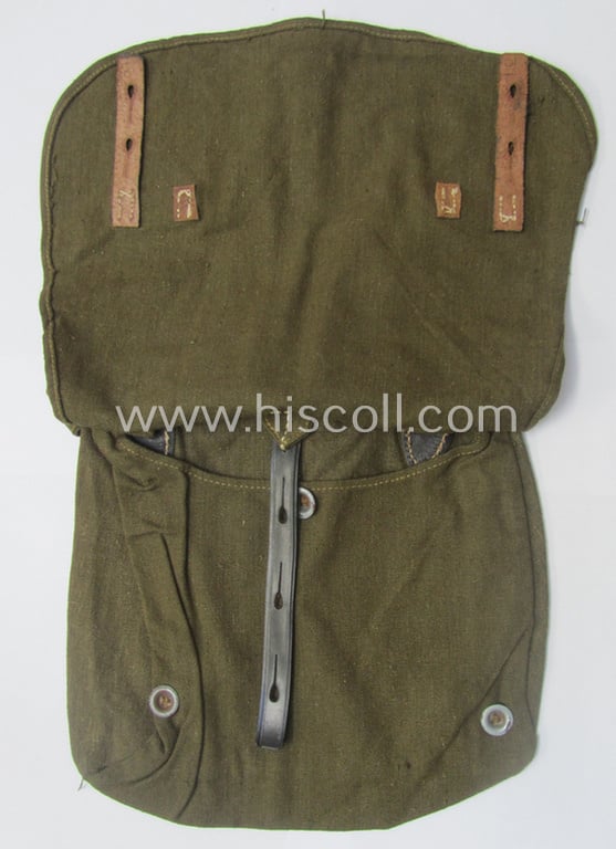 Mid- (ie. later-) war-period 'M31'-type, WH (Heeres ie. Waffen-SS etc.) 'Brotbeutel' (being a maker-marked and '1943'-dated example that comes in a simply never used- ie. 'virtually mint- ie. unissued' condition)