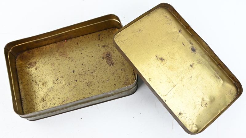 British WW2 Tin can of Chocolade & Boiled Sweets