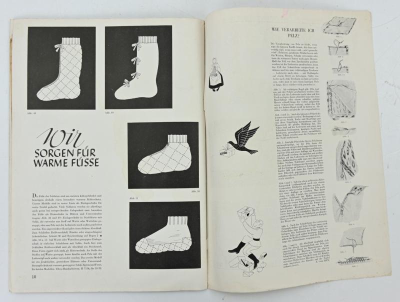 German Third Reich Era Sewing Magazine
