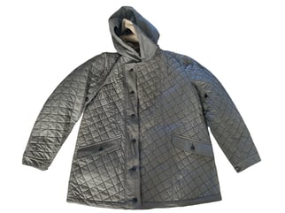 Luftwaffe Fallschirmjäger Squere Guilted Winter Parka in Stone...