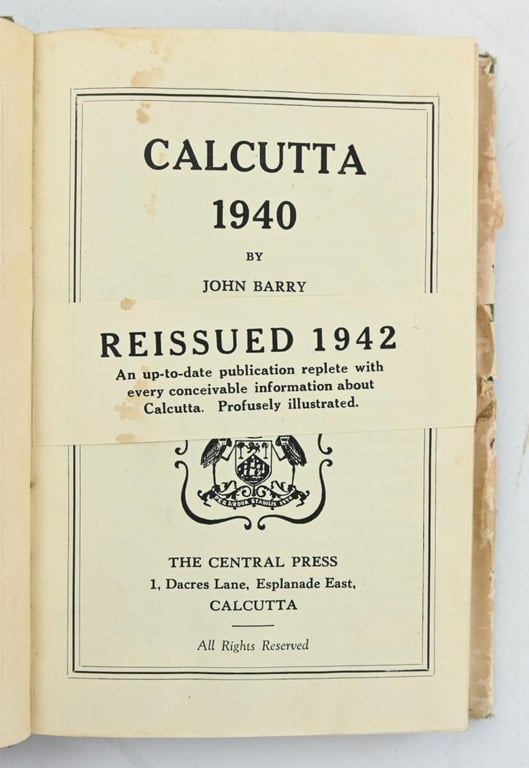British WW2 Pacific Booklets