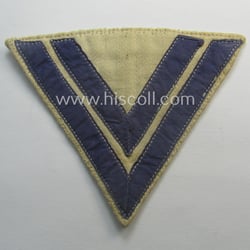 'Standard-issue'-type, WH (Kriegsmarine) rank-chevron (or: 'Armwinkel') for an:...