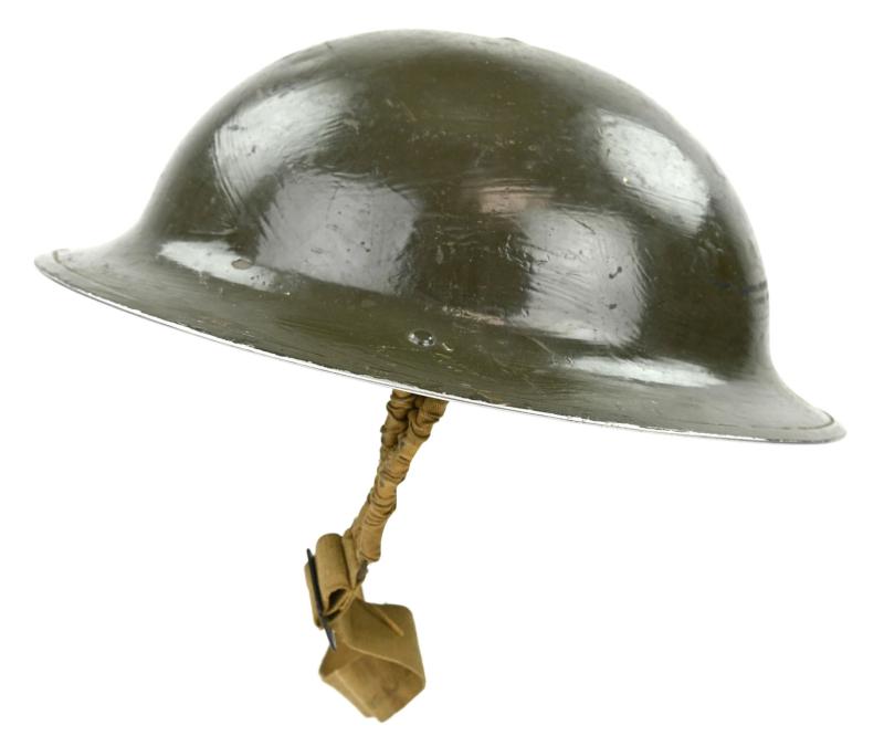 British WW2 Brodie Helmet 'Queen's Royal Regiment' (West Surrey)