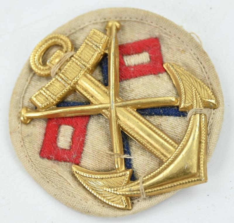German KM EM Career badge 'Signal Maat'