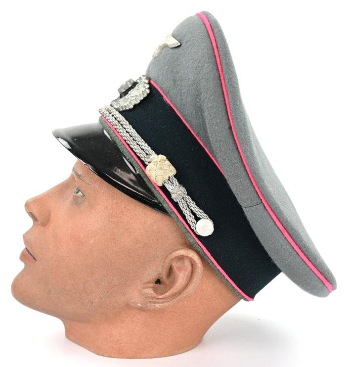 German WH Panzer Officer Visor Cap