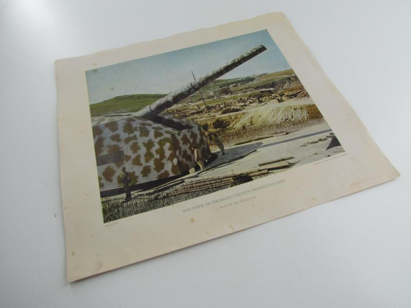 German.Printed Photo,”Das Heer Im Grossdeutschen Freiheitskampf