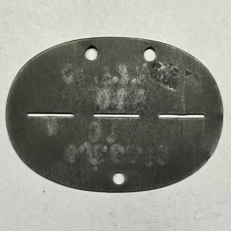 Heeres Erkennungsmarke 4. Kompanie Nachrichten Ersatz Abteilung 15