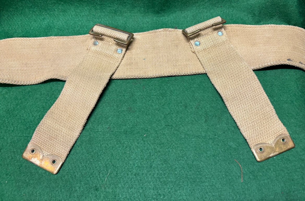 1908 Pattern Web Equipment Waistbelt dated 1910
