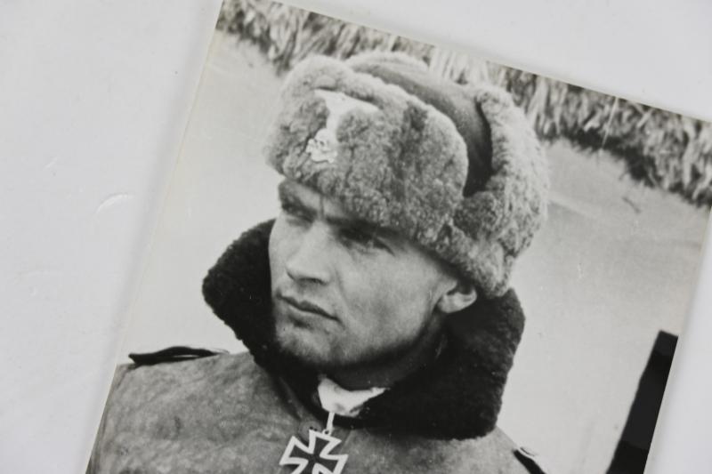 Signature of Waffen-SS KC-OLC Recipient 'Max Wünsche'