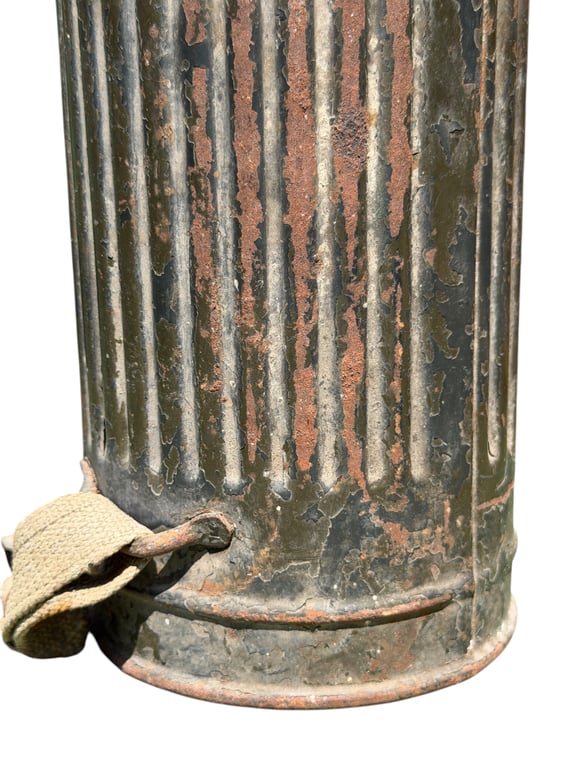 Camouflaged Gasmask Canister