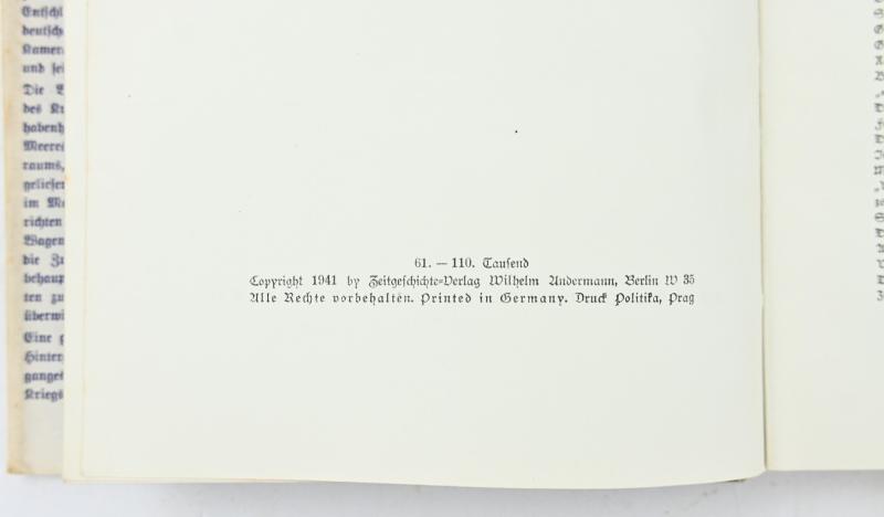German Book ''Fahrten und Flüge gegen England''