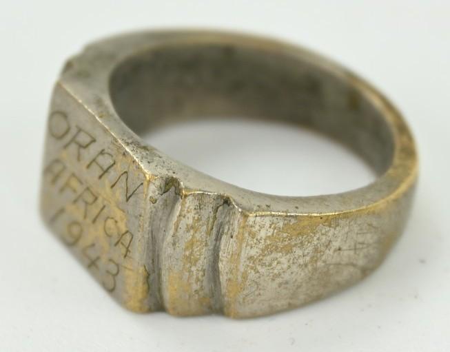 US WW2 Veteran Ring of Oran Africa 1943