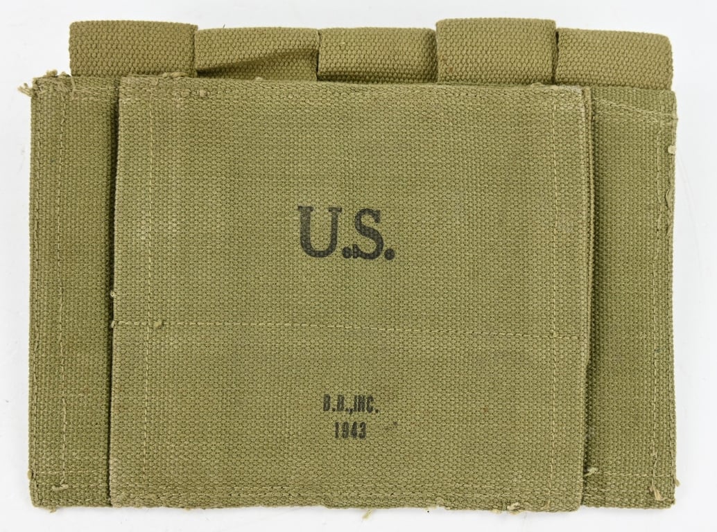 US WW2 Thompson Magazine Pouch 1943