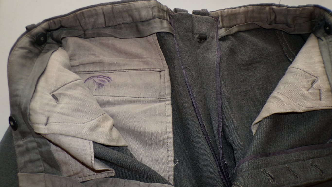 Luftwaffe NCO / Officers "steingraue" breeches