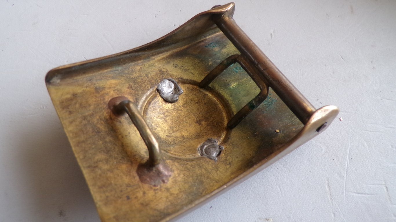 Imperial WWI Brass buckle and belt
