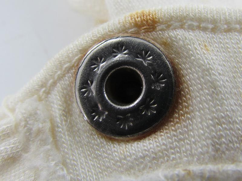 WH/SS Officer white Dress Gloves Maker Marked 1941