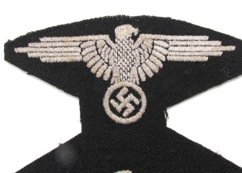 2x Waffen-SS Sleeve Eagles on a factory Sheet