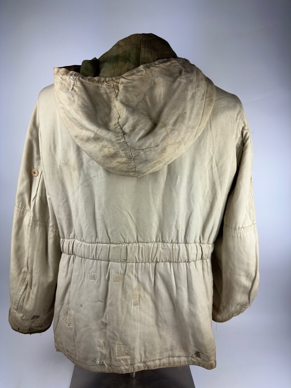 WW2 German Wehrmacht Reversible Camouflage Winter Parka