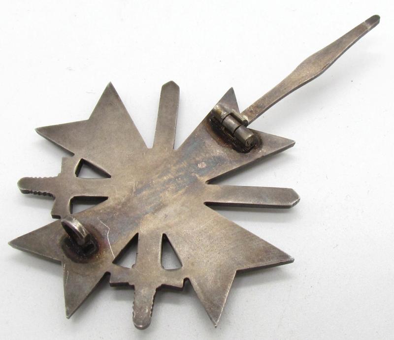 War Merit cross (KVK) first class “1” in Case