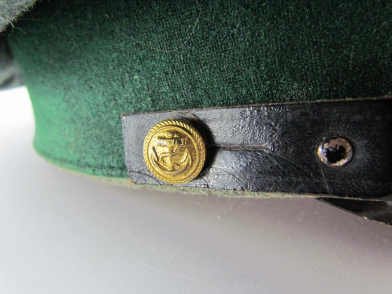 Kriegsmarine Coastal Artillery EM/NCO's Visor Cap