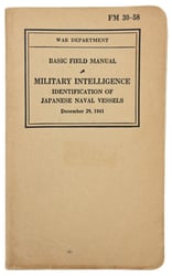 US WW2 FM 30-58 Basic Field Manual Military...