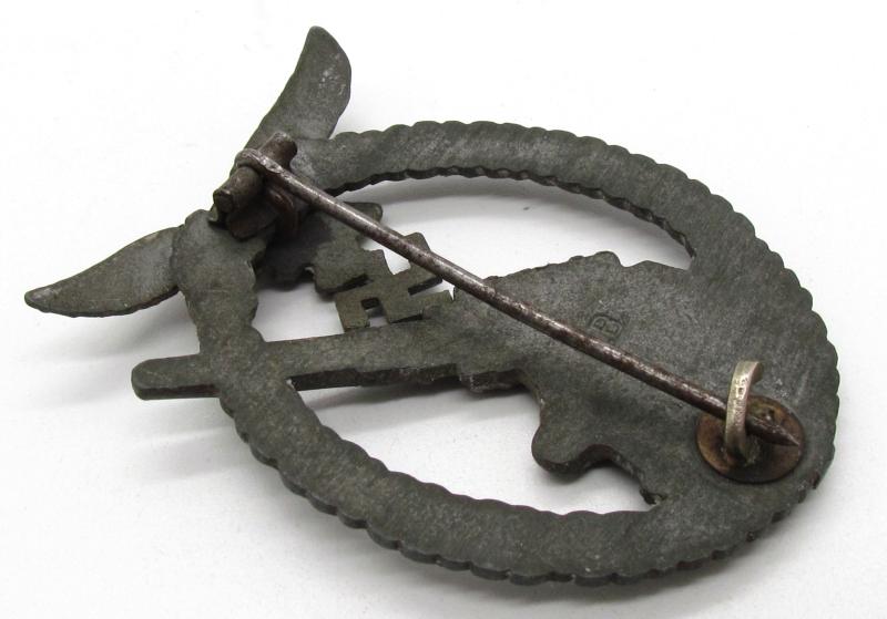 Luftwaffe Flak Badge – By G.b.(Gustav Brehmer)