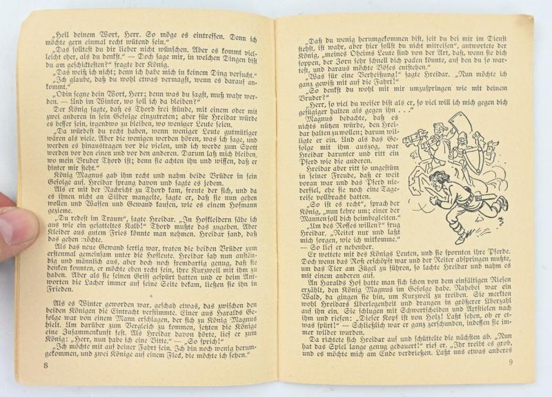 German Hitler Youth Song Book 'Freudenborn 1935'