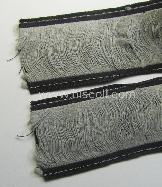 'Technische Nothilfe' (ie. 'TeNo') cuff-title (ie. 'Ärmelstreifen') entitled: 'Technische Nothilfe' being an EM- (ie. NCO-) pattern example as was woven in the neat 'BeVo'-weave pattern