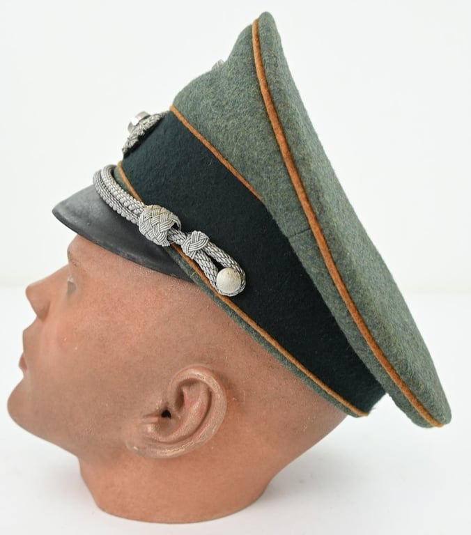 German WH Officer Visor Cap 'Kradschützen'