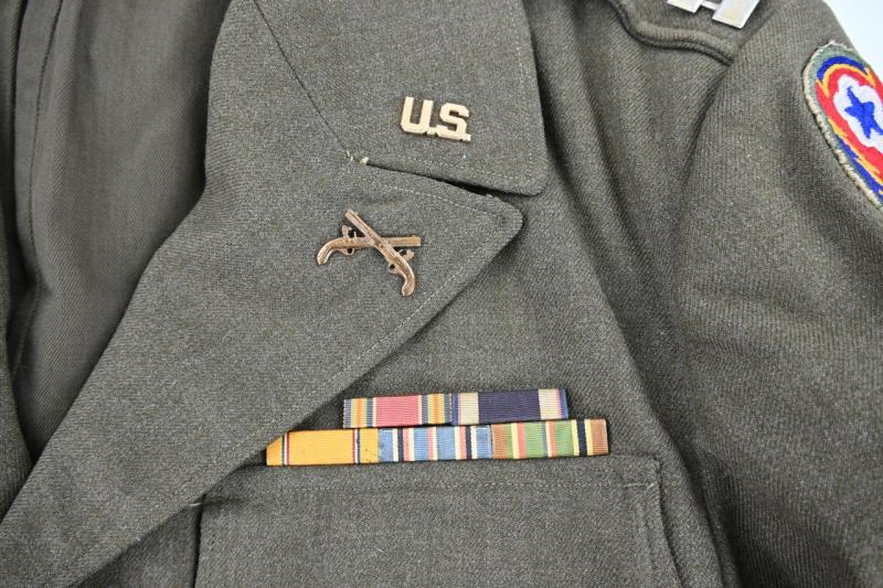 US WW2 Officer Army Service Dress 'Oise'