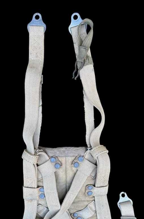Luftwaffe Fighterpilot Seat with Parachute and harness