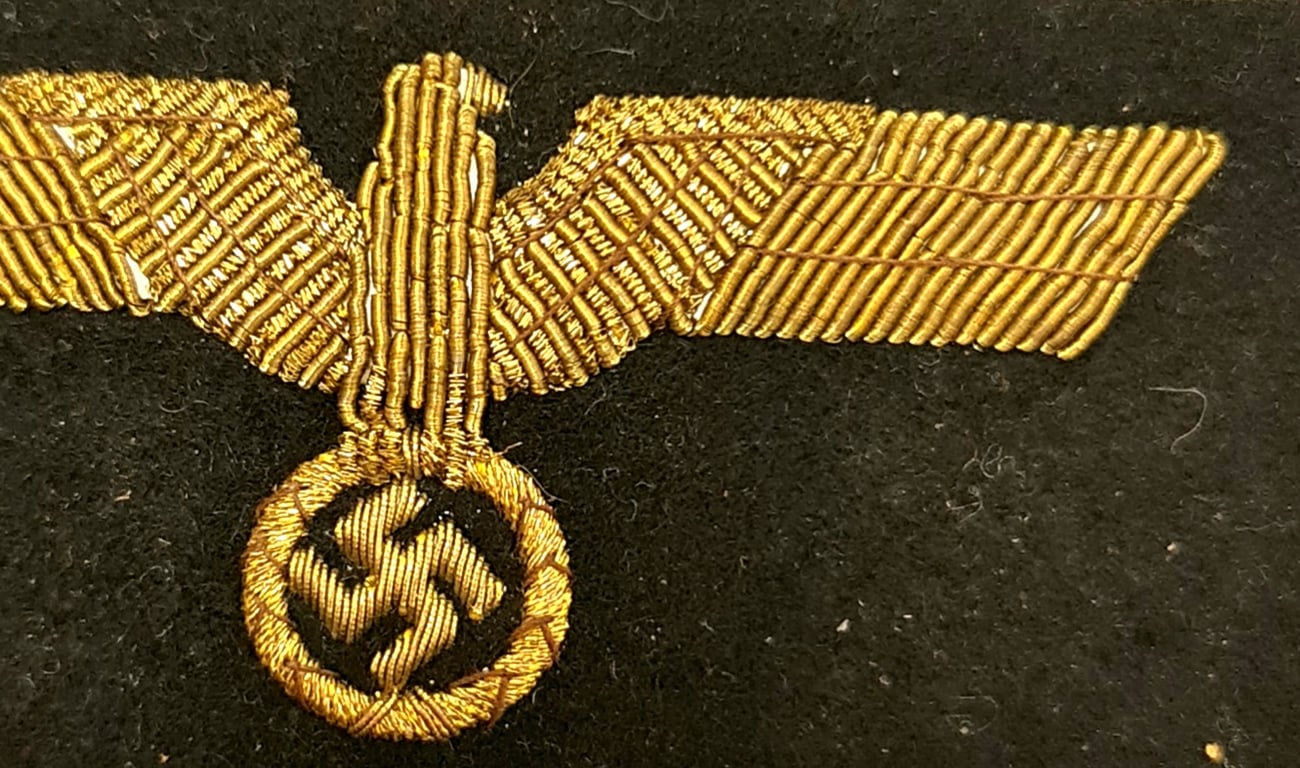 Kreigsmarine Officers Bullion Eagle - uncut