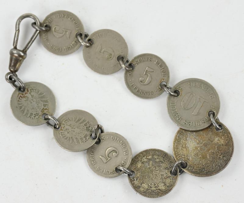 German WW1 Period Coin Bracelet