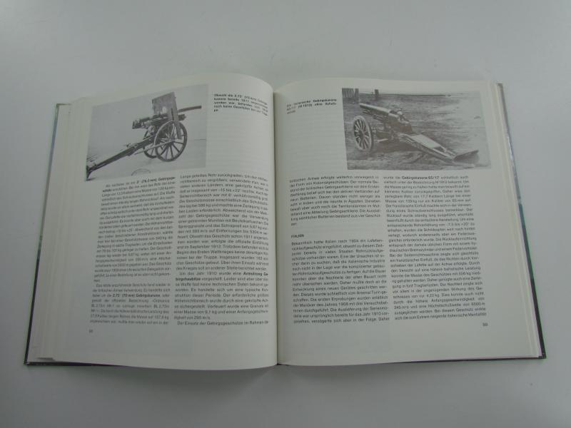 Book : Gebirgsartillerie : Geschichte, Waffen, Organisation.