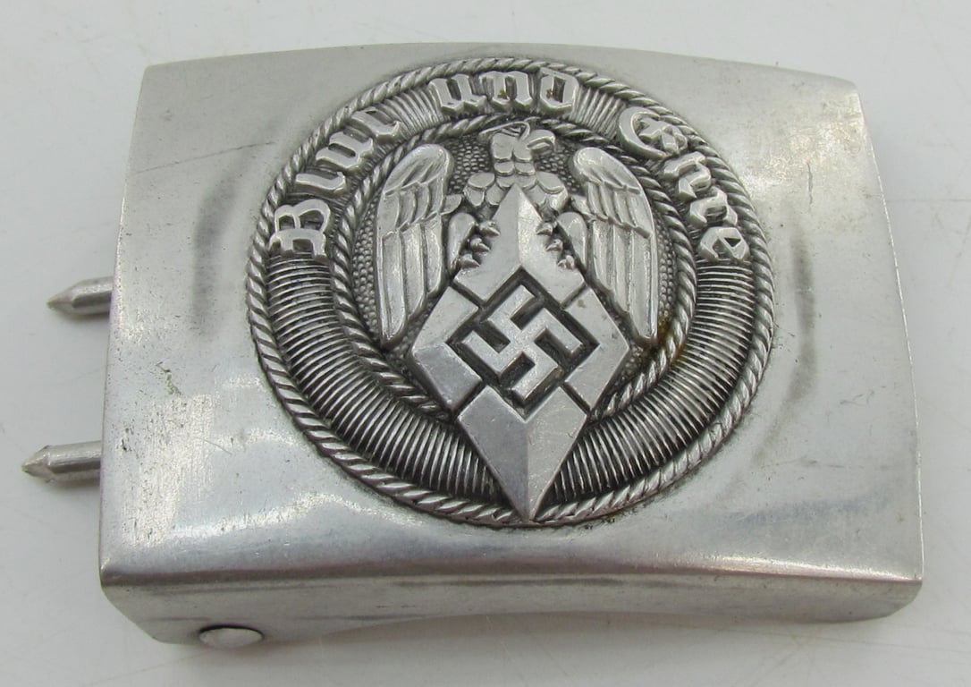 Aluminum Hitler Youth Buckle – RZM M4/38