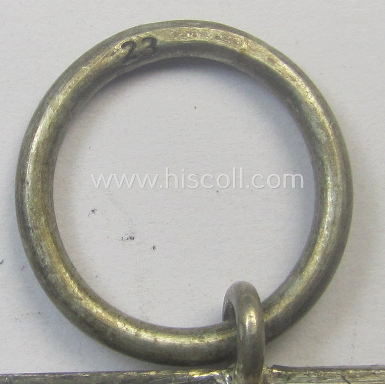 Maker- (ie. '23'-) marked 'Eisernes Kreuz II. Klasse' by the company: 'AG für Heeresbedarf in der Graveur- u. Ziselierung'