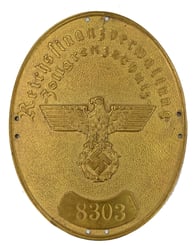 German RFV Customs Shield
