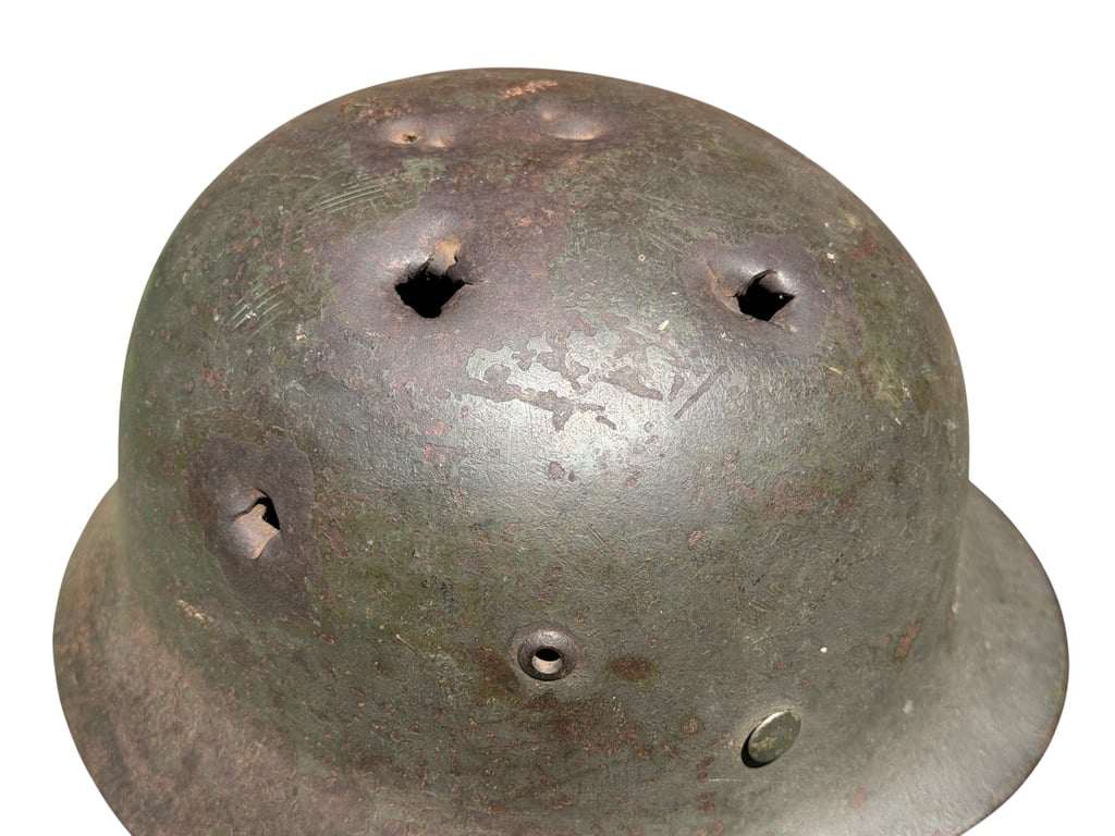 WH M35 re-issued Battle Damage Helmet