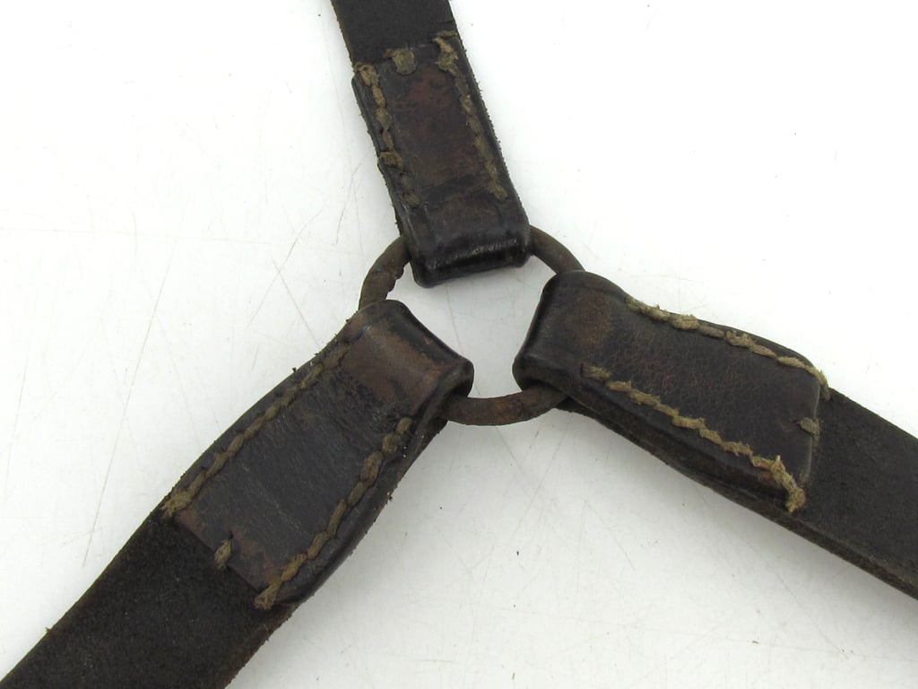 luftwaffe leather Y-straps ‘Koppeltragegestell’