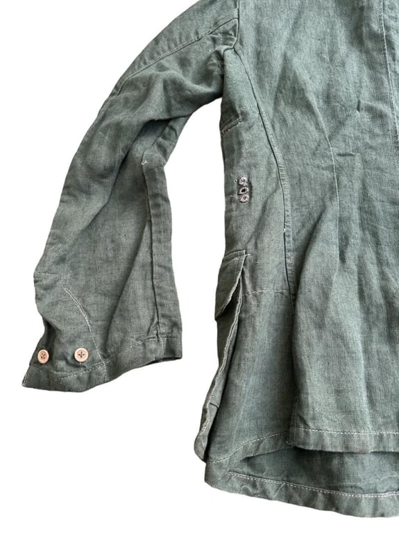 Wehrmacht ( Heer ) ‘Drillich’ (HBT) M43 Field Blouse (Feldbluse)...Mint.