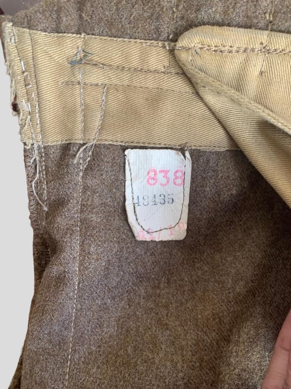 British P40 Battle Dress