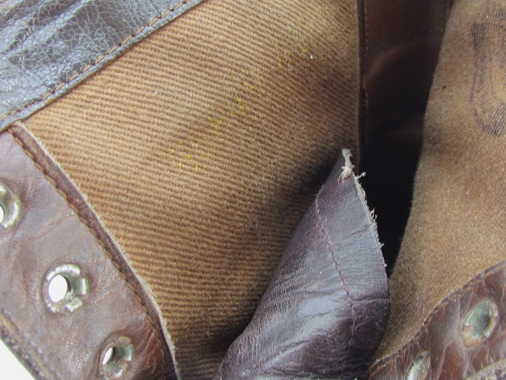 Pair of German Women's High Lace-Up Boots