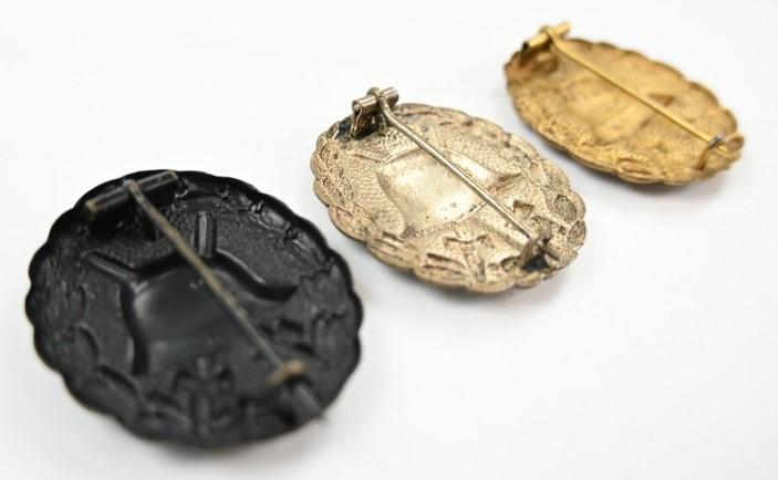 German WW1 Wound Badge Set